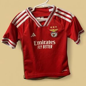 Adidas S.L. Benfica Soccer Jersey Kids 5T